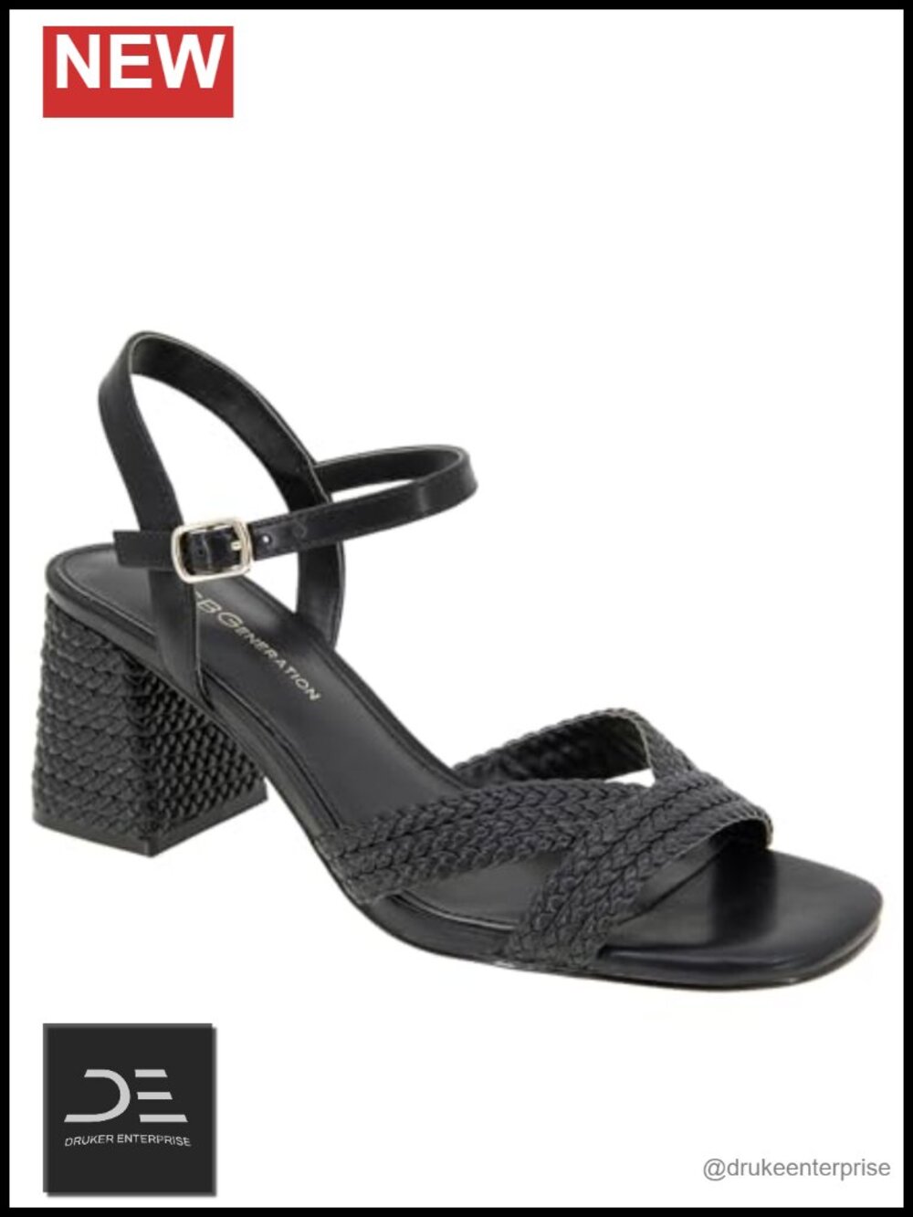Women's Heeled Sandals Block Heel Ankle Strap Padded Footbed